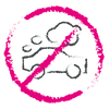 exposure to air pollution icon